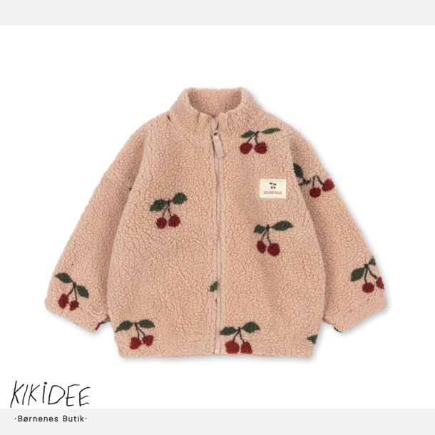 Konges Sl�jd Jody Teddy Jakke - Cerise blush