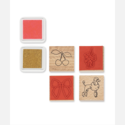 Konges Sl�jd Krea S�t - Glitter rose