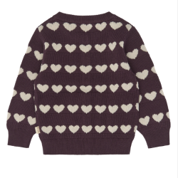 Petit Piao Ella Cardigan - Huckleberry Heart  Cardigan