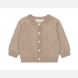 Petit Piao Edris Pointelle Knit Cardigan