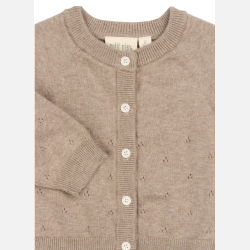 Petit Piao Edris Pointelle Knit Cardigan