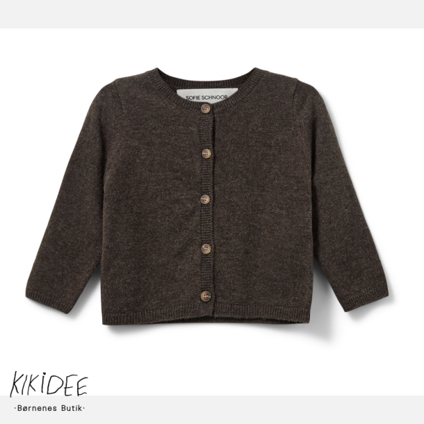 Sofie Schnoor Cisse Cardigan - Brown Fudge