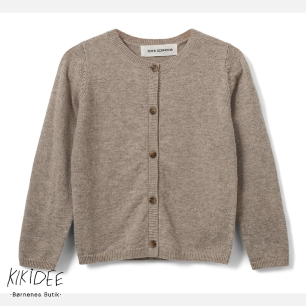 Sofie Schnoor Cisse Cardigan - Brown melange