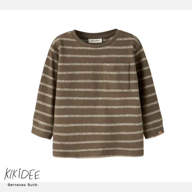 Lil' Atelier Mini Moby Bluse -  Teak Turtledove 