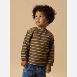Lil' Atelier Mini Moby Bluse -  Teak Turtledove 