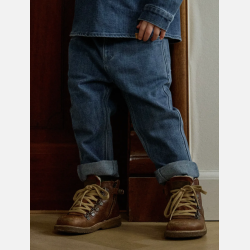 Lil' Atelier Mini Bello Denim Jeans - Dark Blue Denim