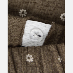 Lil Atelier Hulla Bukser - Teak m. Blomster