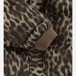 En Fant Vinterjakke - Pine Black m. Leopard