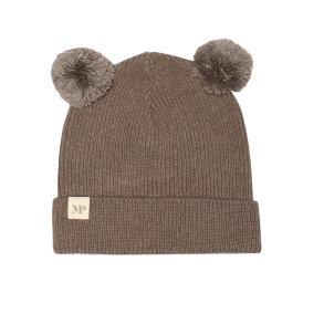 Mp Helsinki Beanie m. Pompons - Denver melange 