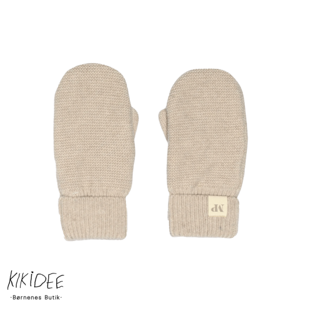 Mp Helsinki Mittens - Beige melange 