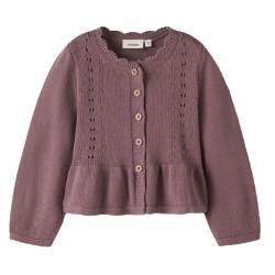 Lil' Atelier Mini Cardigan - Rose Taupe