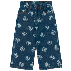 The New Yale Baggy Fit Jeans - Medium Blue Denim