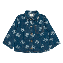 The New Yale Denim Shirt - Medium Blue Denim