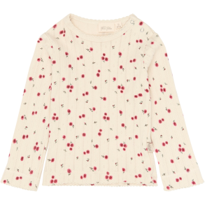 Petit Piao Gracie Pointelle Bluse - Rosehip