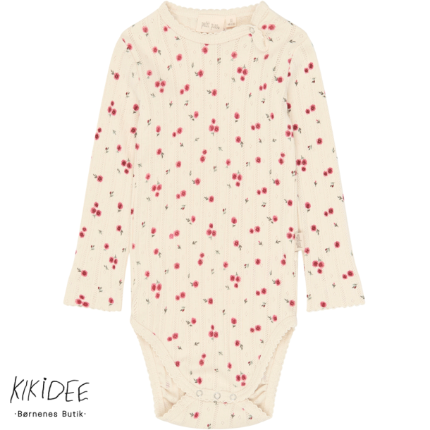 Petit Piao Gracie Pointelle Body - Rosehip