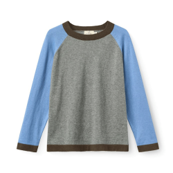 Copenhagen Colors Knitted Color Bluse - Grey melange