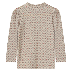 Fliink Kelly Hjerte Bluse - Sandshell