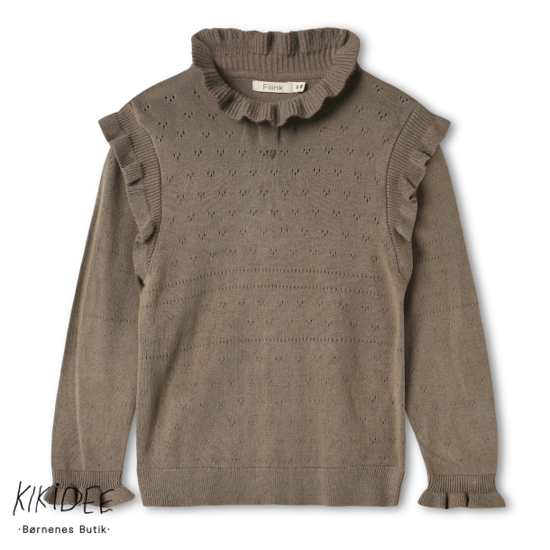 Fliink Fame Bluse - Pine bark 