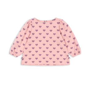 Konges Sljd Drey Slit Bluse - Hortensia coeur