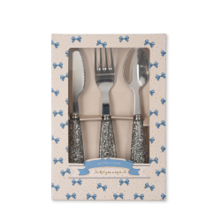 Konges Sljd Glitter bestik - Blue