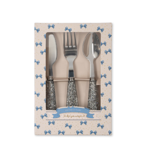 Konges Sljd Glitter bestik - Blue