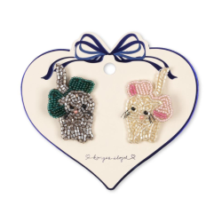 Konges Sljd 2-pak Kitty Hrclips