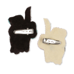 Konges Sljd 2-pak Kitty Hrclips