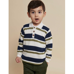 Copenhagen Colors Polo - Green Combi 