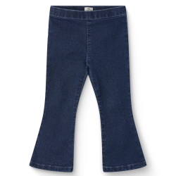 Copenhagen Colors Jeggings med Flare - Dark Indigo Blue 