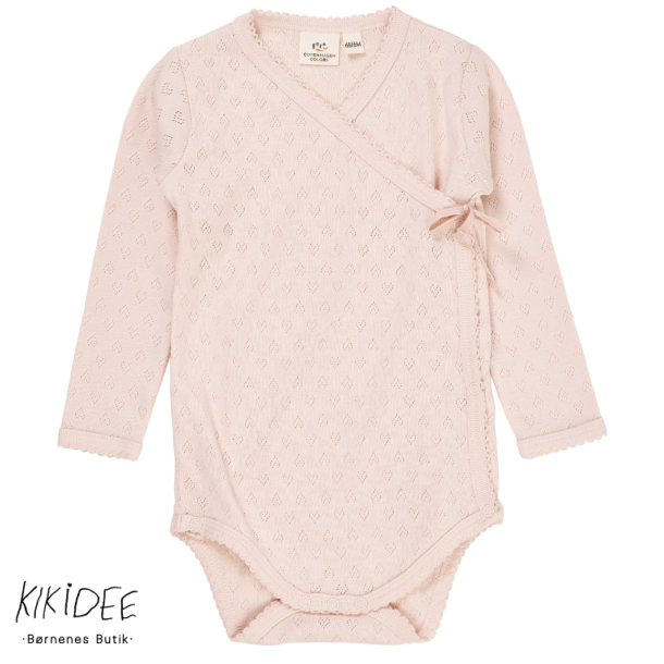 Copenhagen Colors Pointelle Heart Sl-om Body - Dusty rose 