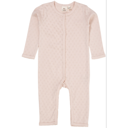 Copenhagen Colors Pointelle Heart Heldragt - Dusty rose 