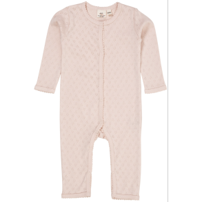 Copenhagen Colors Pointelle Heart Heldragt - Dusty rose 