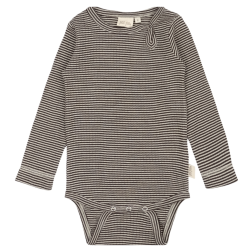 Petit Piao Dante Uld Body -  Coffee Bean/Dark Off White