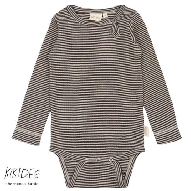 Petit Piao Dante Uld Body -  Coffee Bean/Dark Off White