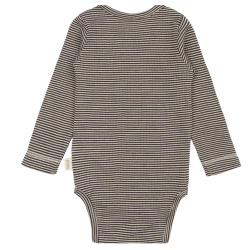 Petit Piao Dante Uld Body -  Coffee Bean/Dark Off White