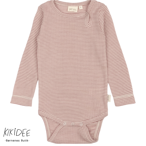 Petit Piao Dante Uld Body -  Nostalgic Rose/Dark Off White