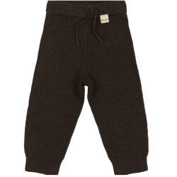 Petit Piao Daqo  Knit Pants - Brown 