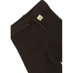 Petit Piao Daqo  Knit Pants - Brown 
