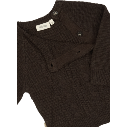 Petit Piao Daqo Knit Shirt - Brown 