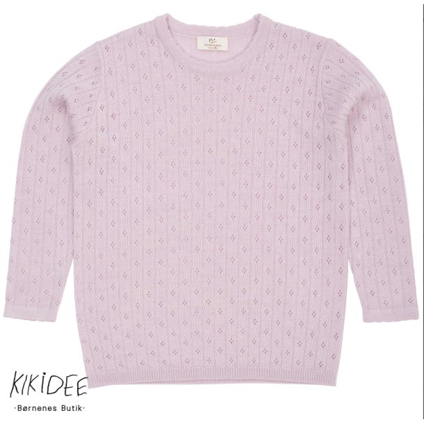 Copenhagen Colors Pointelle Bluse - Lavender 