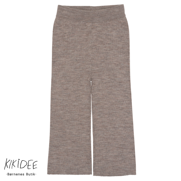 Copenhagen Colors Wide Rib Pants - Natural melange 