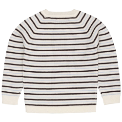 Copenhagen Colors Merino Rib Bluse - Blue combo