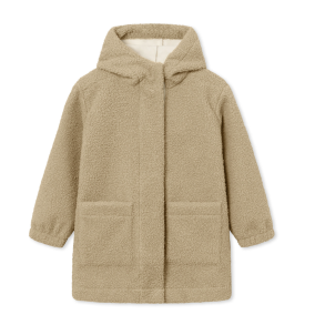 Mini A Ture Matcaykas Sherpa Jakke - Travertine beige