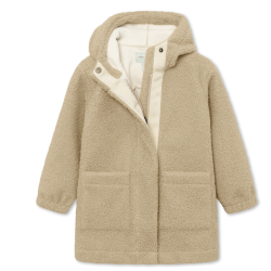 Mini A Ture Matcaykas Sherpa Jakke - Travertine beige