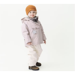 Mini A Ture Matwang Fleeceforet Vinterjakke - Cloudy rose