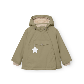 Mini A Ture Matwang Fleeceforet Vinterjakke - Aloe green 