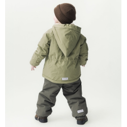 Mini A Ture Matwang Fleeceforet Vinterjakke - Aloe green 