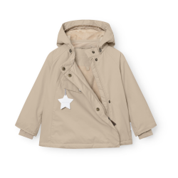 Mini A Ture Matwang Fleeceforet Vinterjakke - Savannah tan