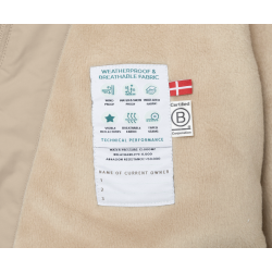 Mini A Ture Matwang Fleeceforet Vinterjakke - Savannah tan