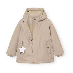 Mini A Ture Watwally fleeceforet Vinterjakke - Savannah tan 